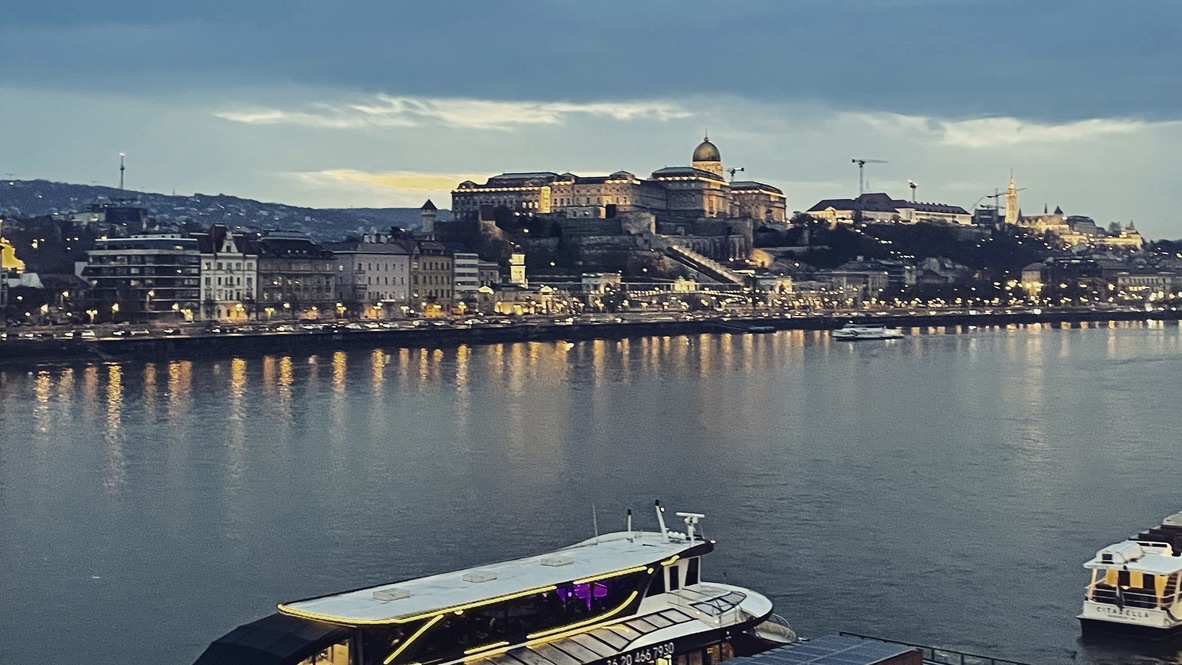 Vue sur Parlement de Buda