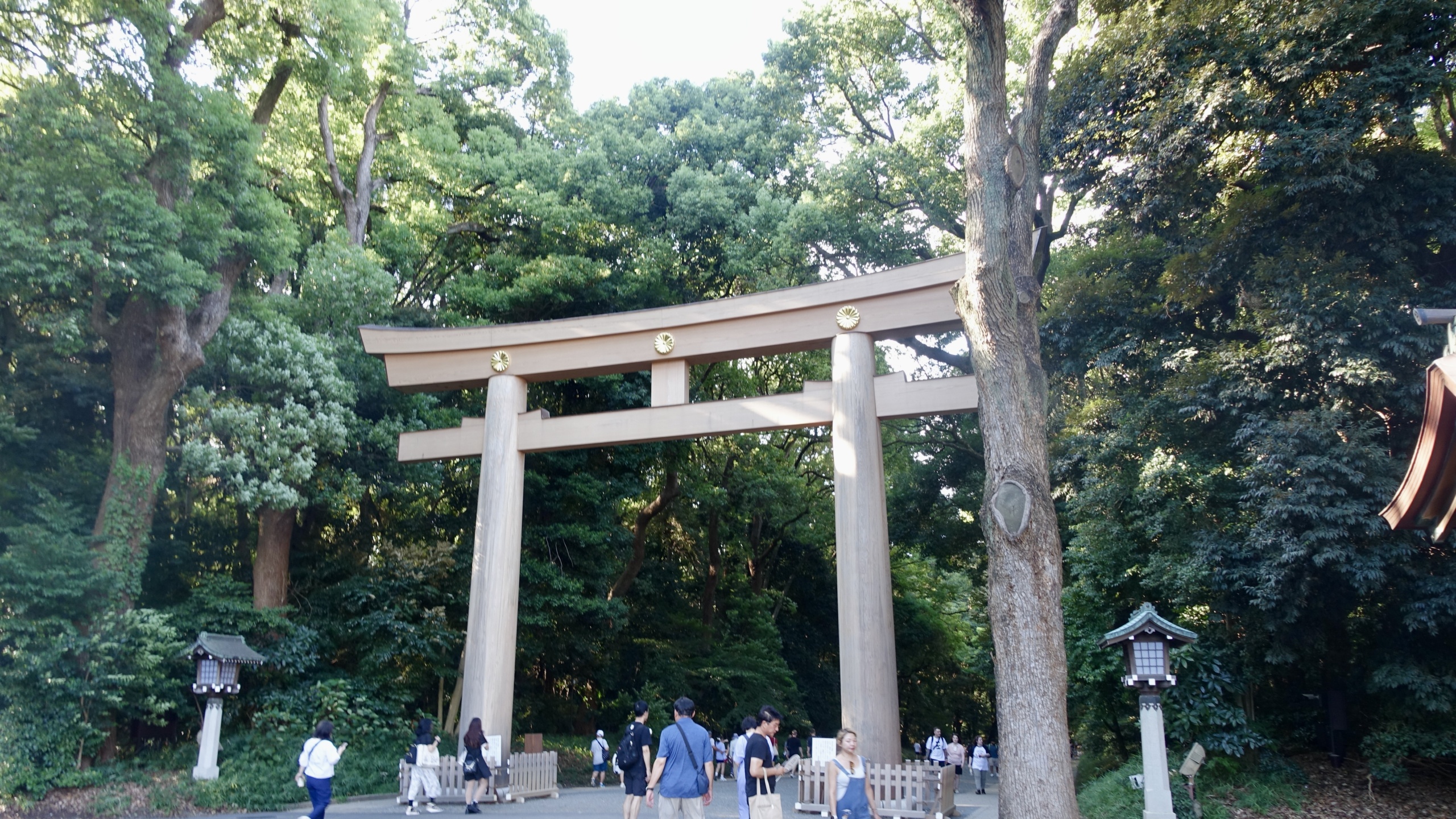 Entrée Sanctuaire Meiji
