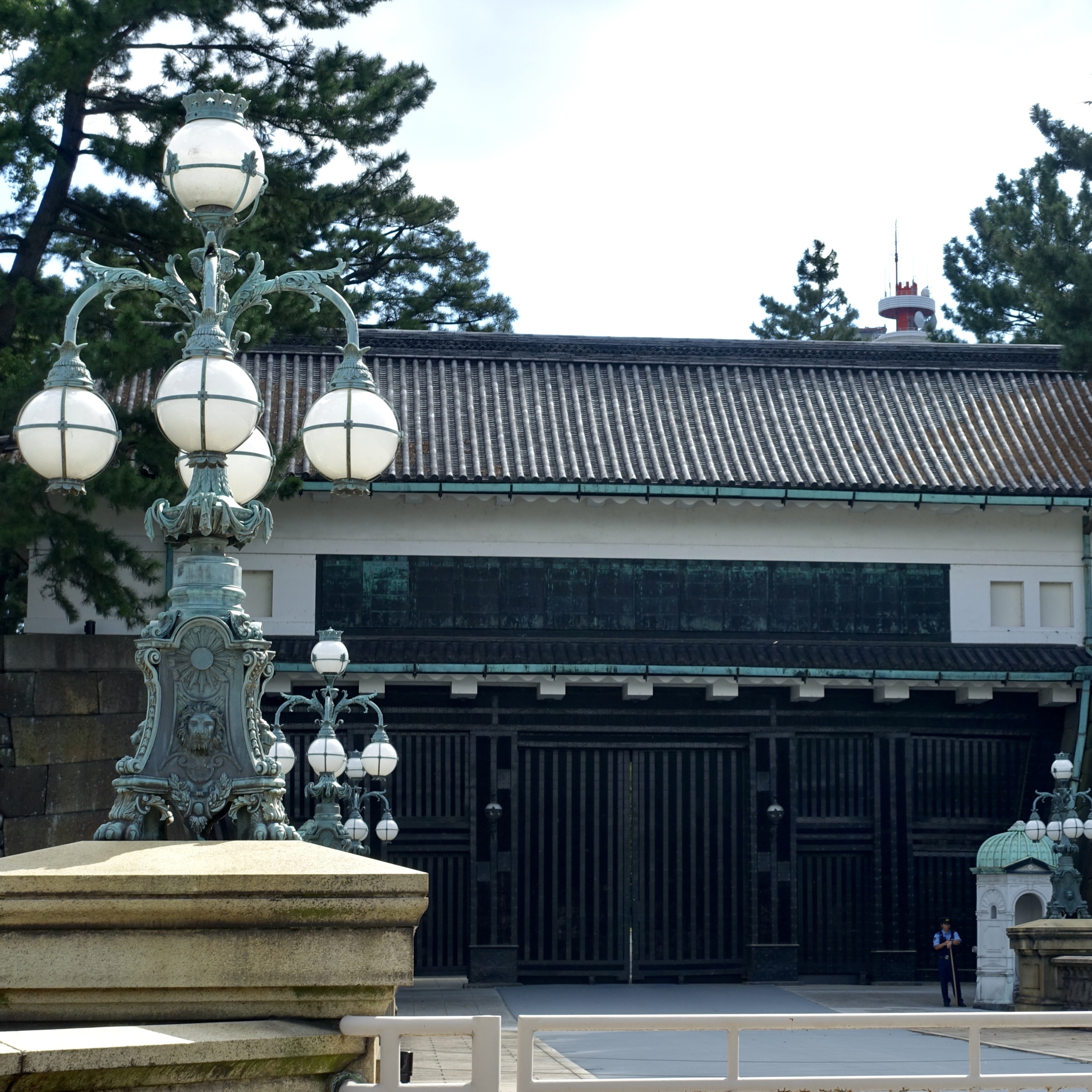 Entrée du palais impérial