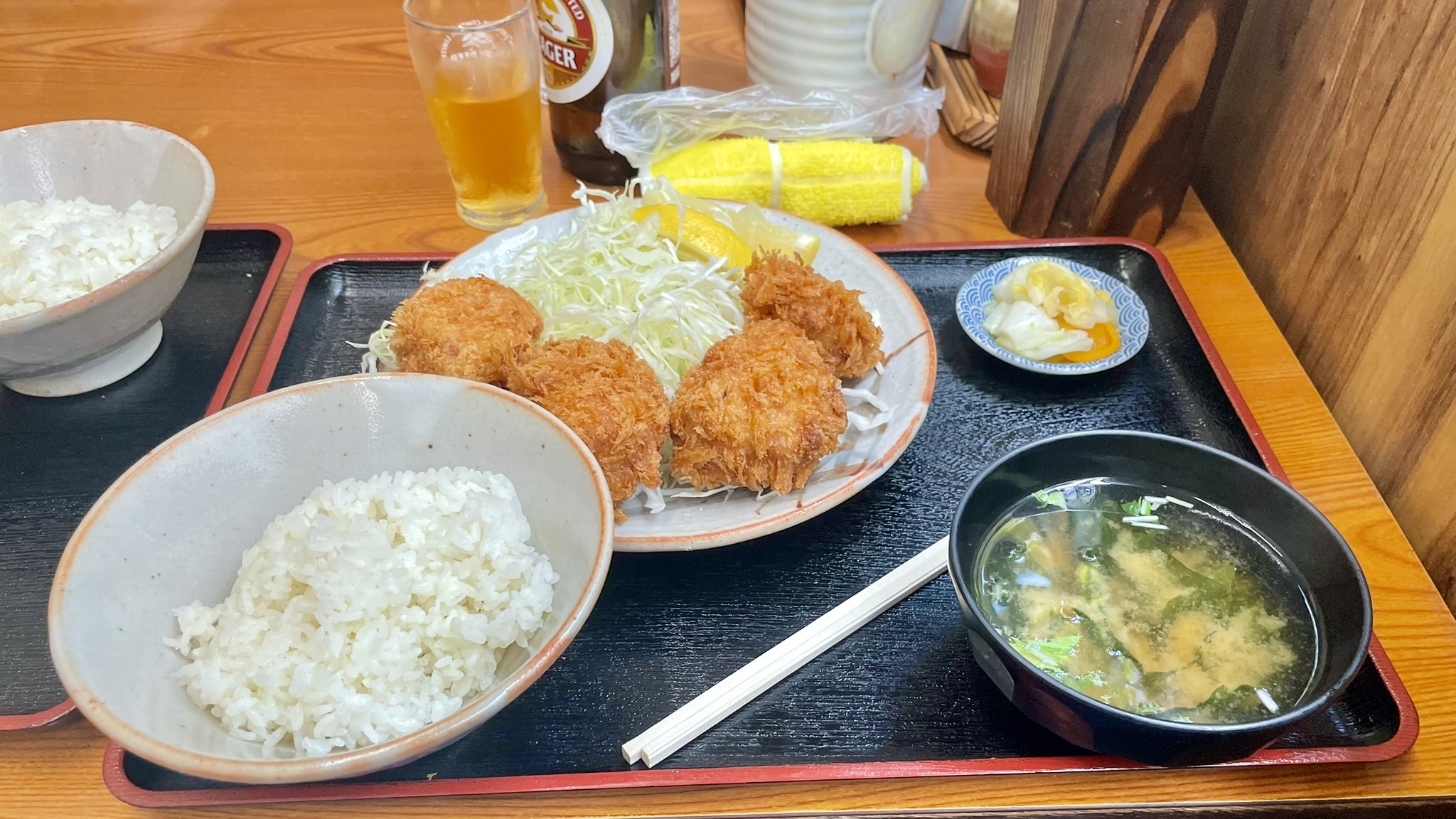Repas menu Tonkasu