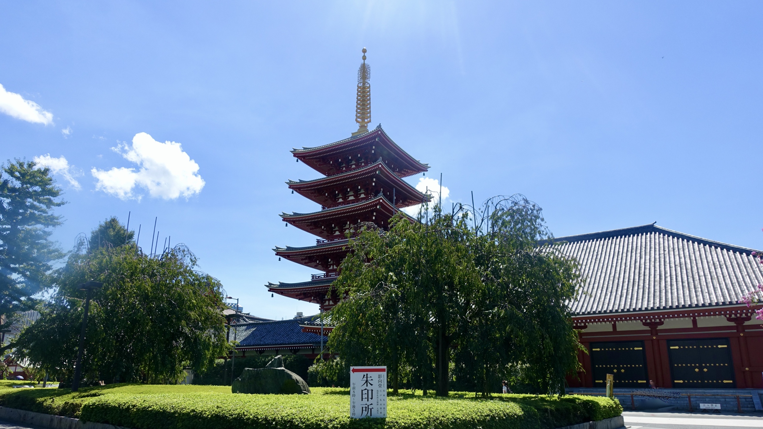 Vue Pagode